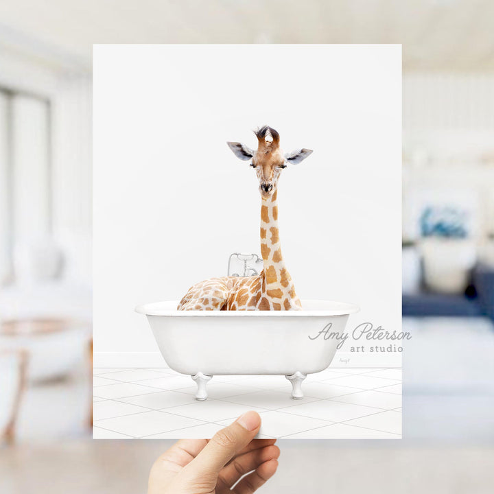 Giraffe in Neutral Bath