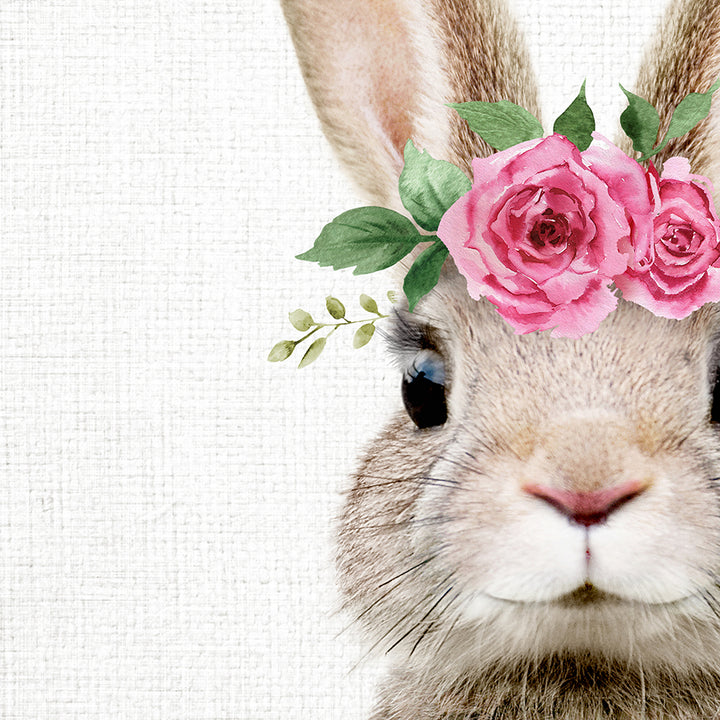 Baby Rabbit Flower Crown