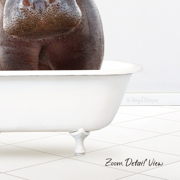 Big Hippo in Neutral Bath