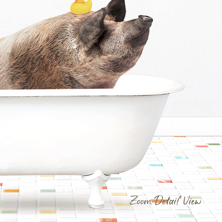 Hog - Chiclet Tile Bath