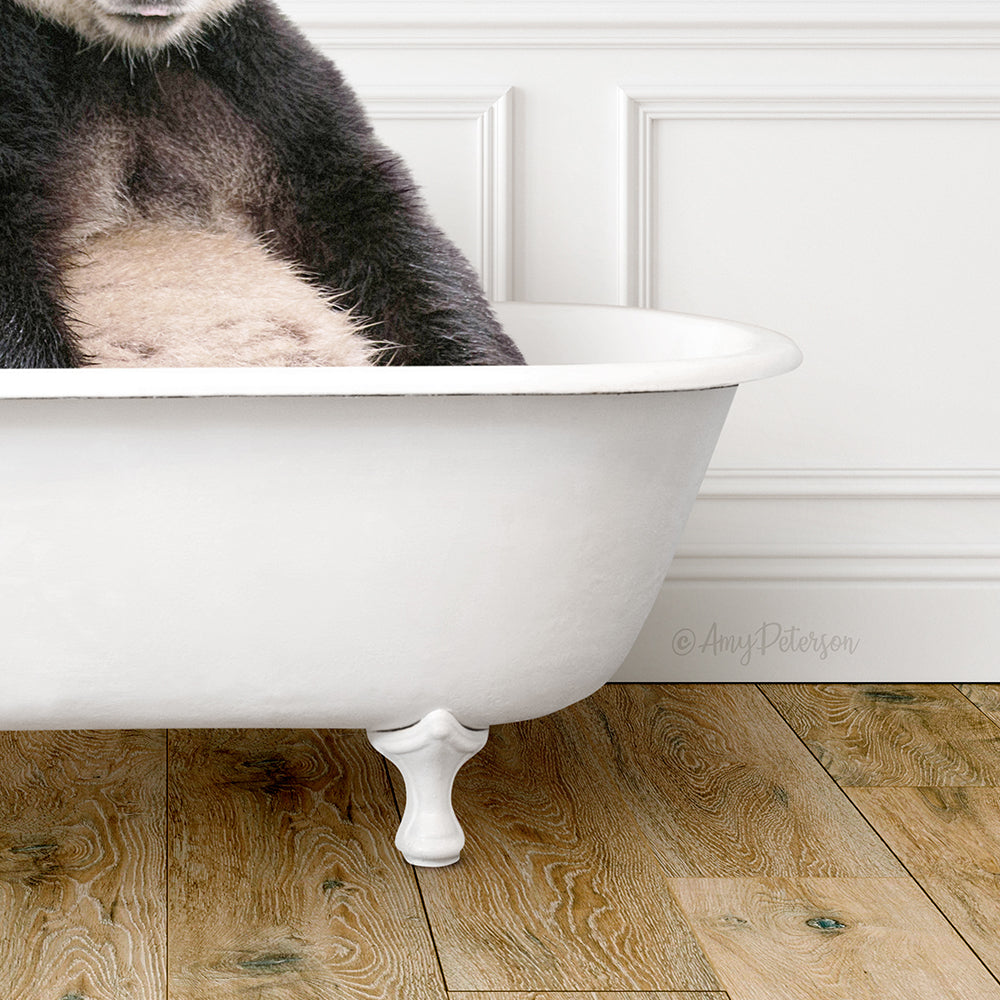 Panda in Traditional Panel Bath Style