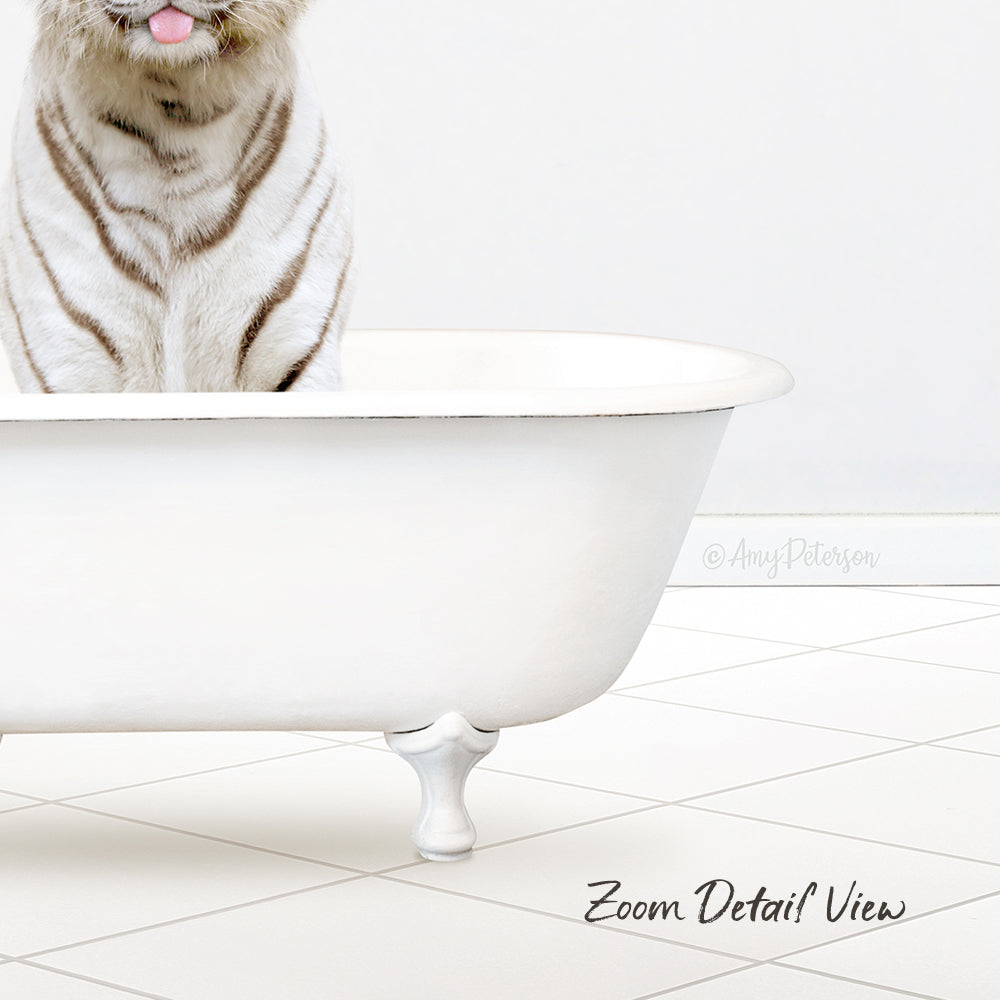 White Tiger in Neutral Bath