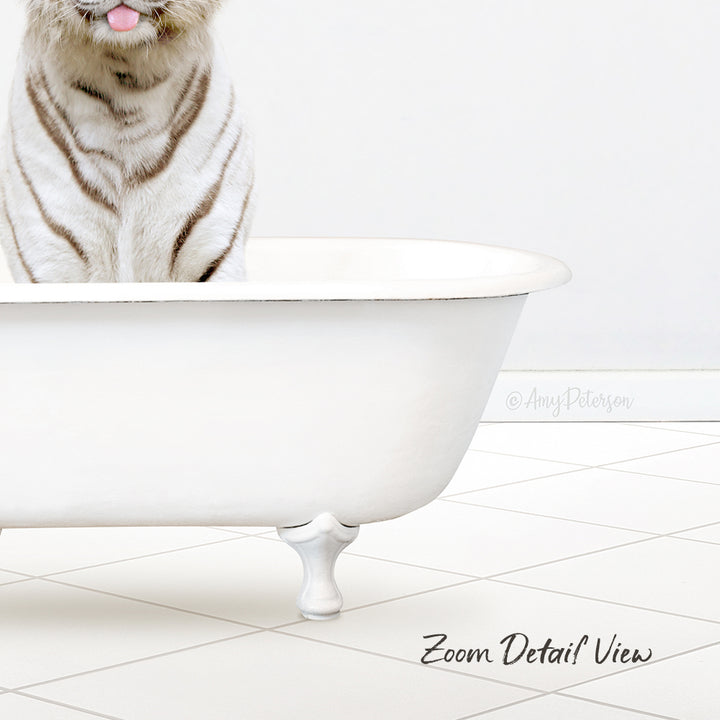White Tiger in Neutral Bath