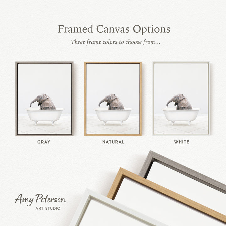 Baby Elephant No1 in Neutral Bath