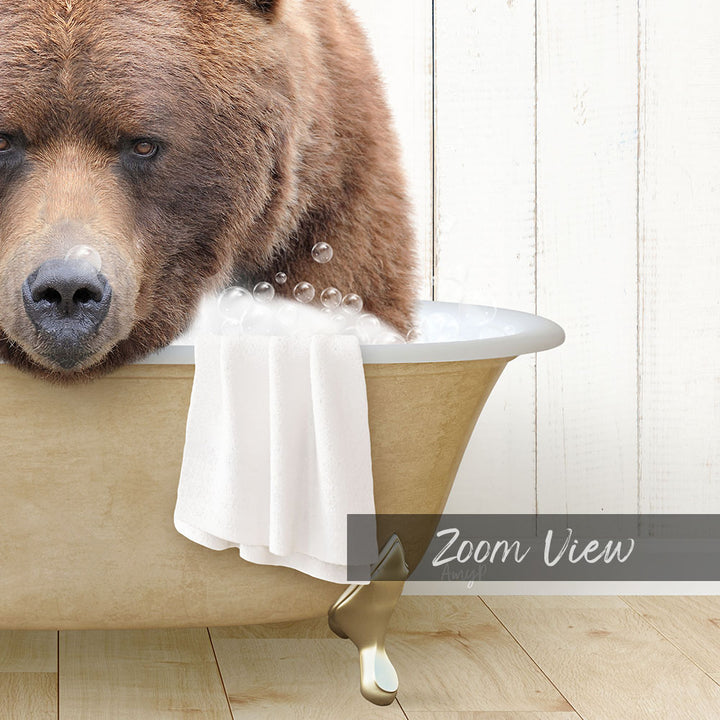 Big Bear in Farmhouse Bath