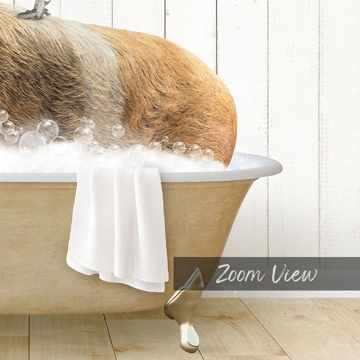 Hog and Rooster in Farmhouse Bath