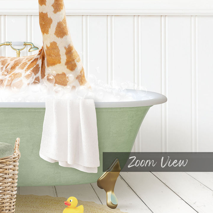 Giraffe in Cottage Green Bath