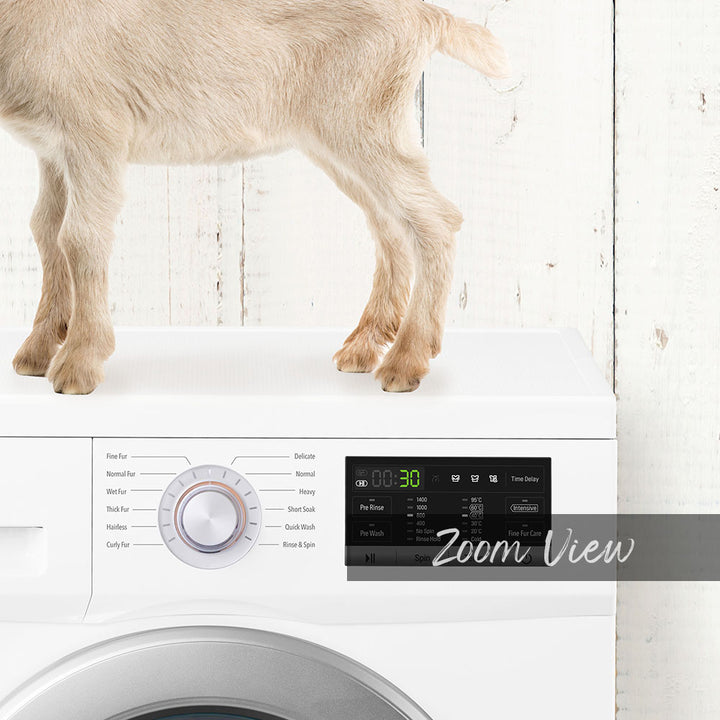 Goat and Rooster On Washing Machine - Farmhouse Wall