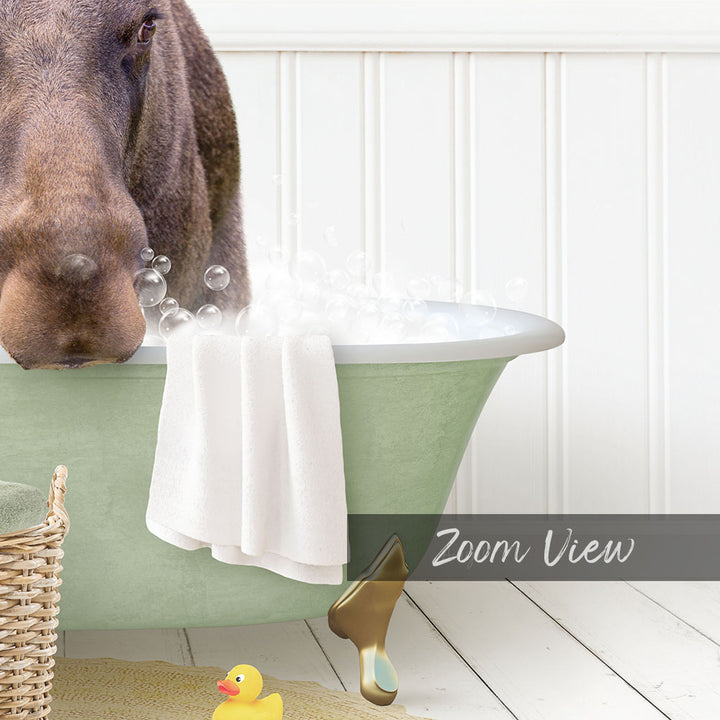 Moose in Cottage Green Bath