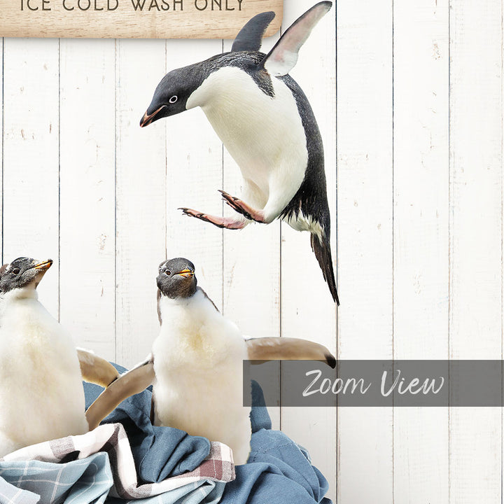 Penguins Polar Wash Cold Wash Only - Farmhouse Floor