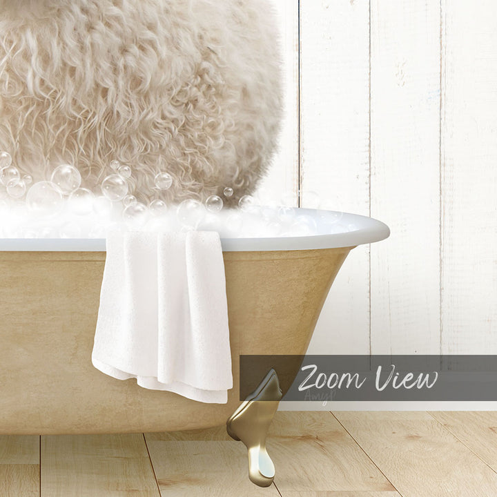 Sheep in Farmhouse Bath