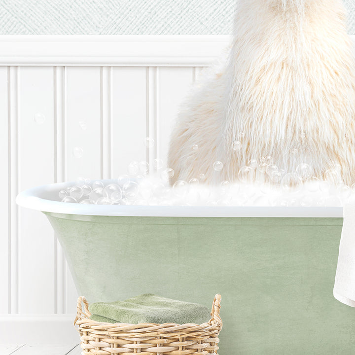 Llama in Cottage Green Bath